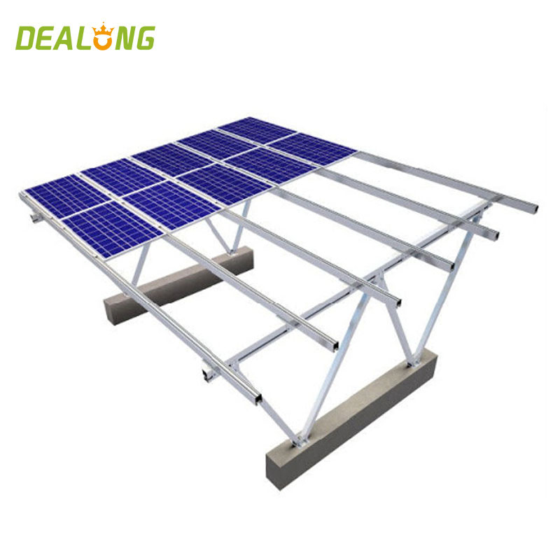 Roof Flat Solar Carport Mounting Structure