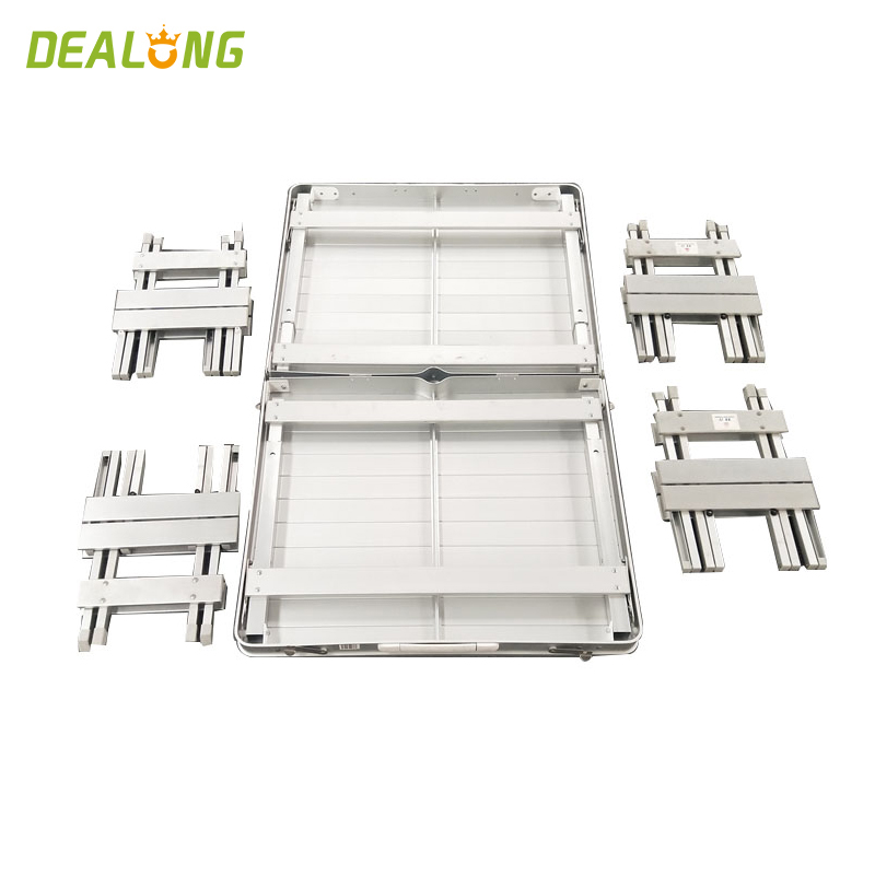 Aluminum Table with Chairs Combo ( 1 table and 4 chairs )