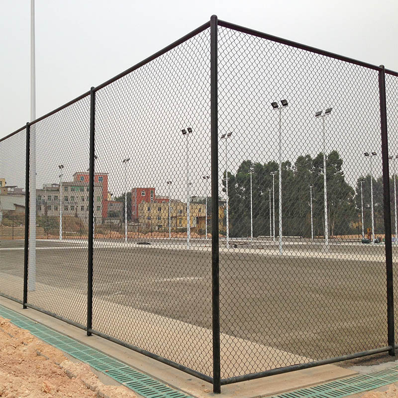 PVC Coated Chain Link Fence Wire Mesh Fencing Net