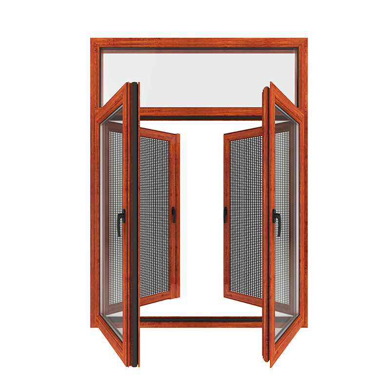 Heat Insulatoion Aluminium Swing Window with Mosquito Net
