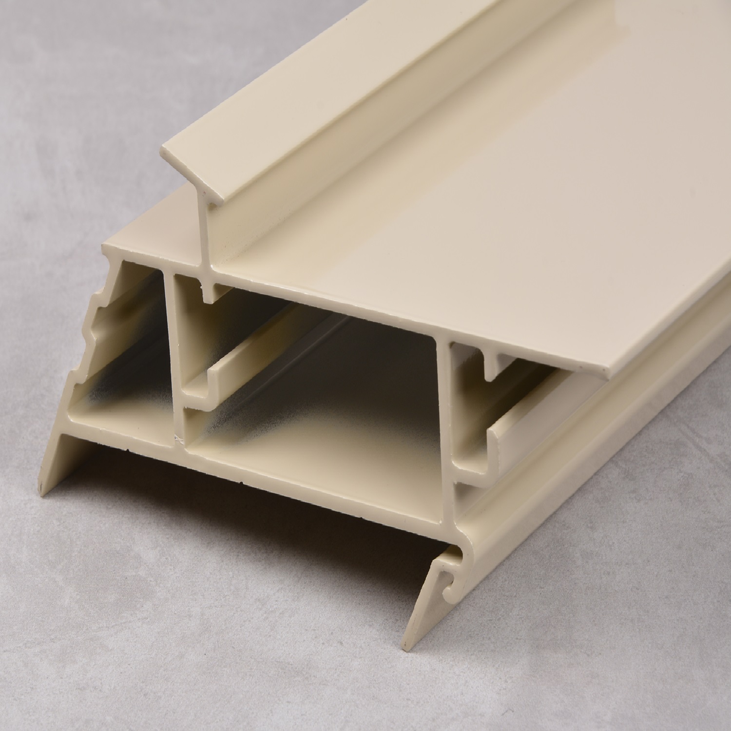 High Grade Powder Coated Aluminum Alloy Profiles For Curtain Wall Frame