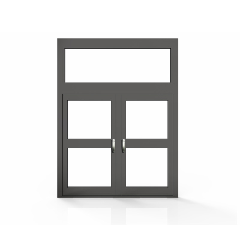 Outward Opening Glass Door With Security Fly Screen