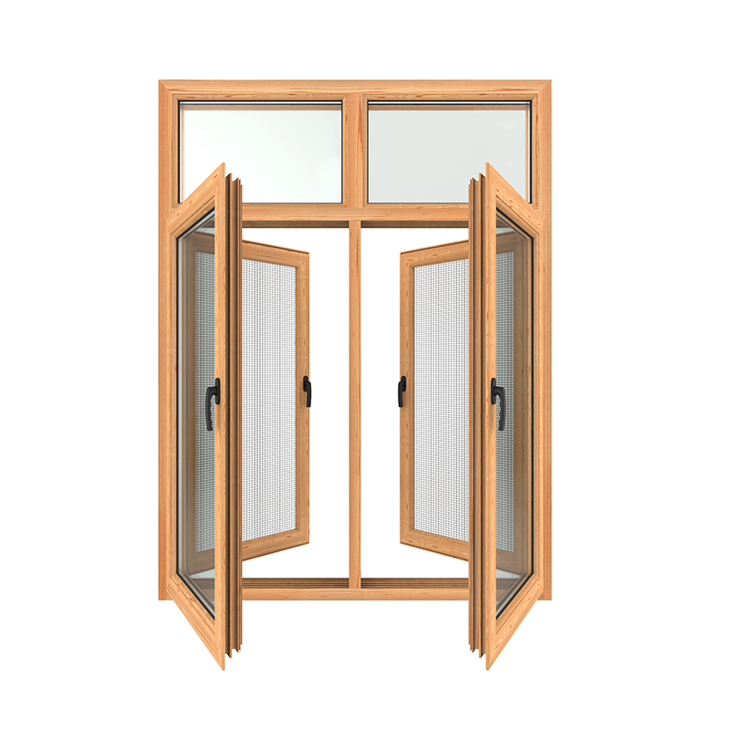 Powder Coating Aluminium Casement Windows with Screen