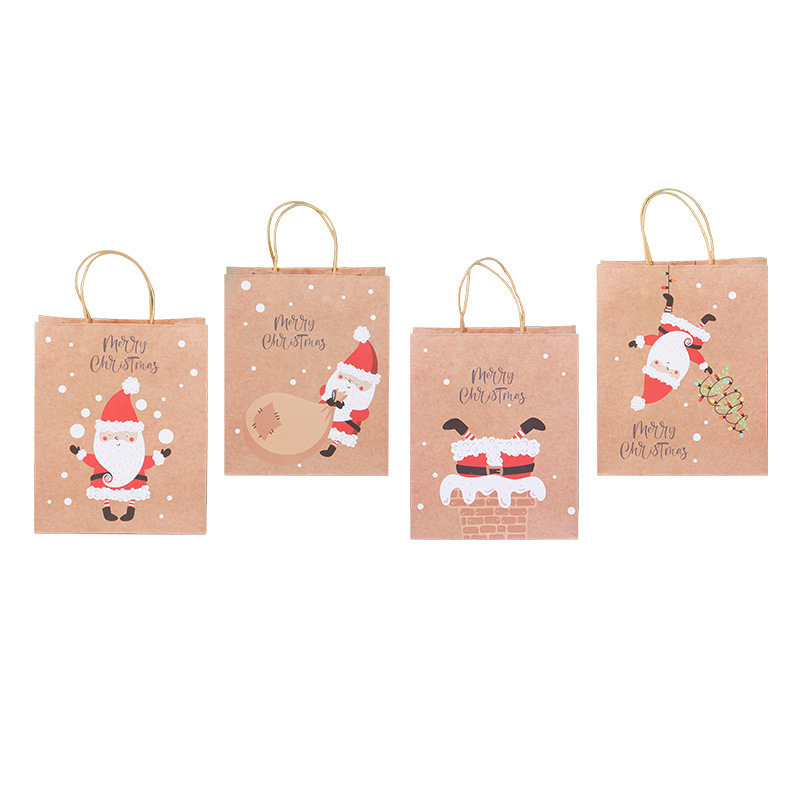 Christmas Paper Bags with Handles