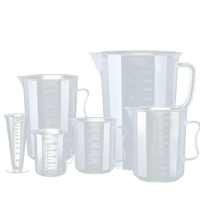 Plastic PP Beaker Measuring Cup