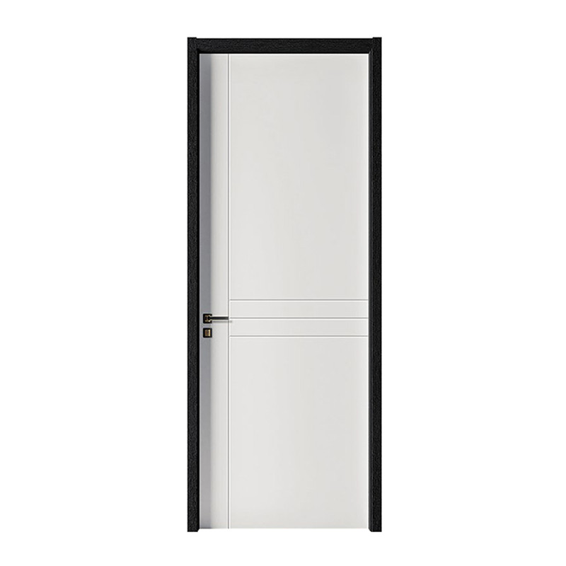 High Quality Pvc Wood Door Waterproof Bathroom Kitchen Wooden Door