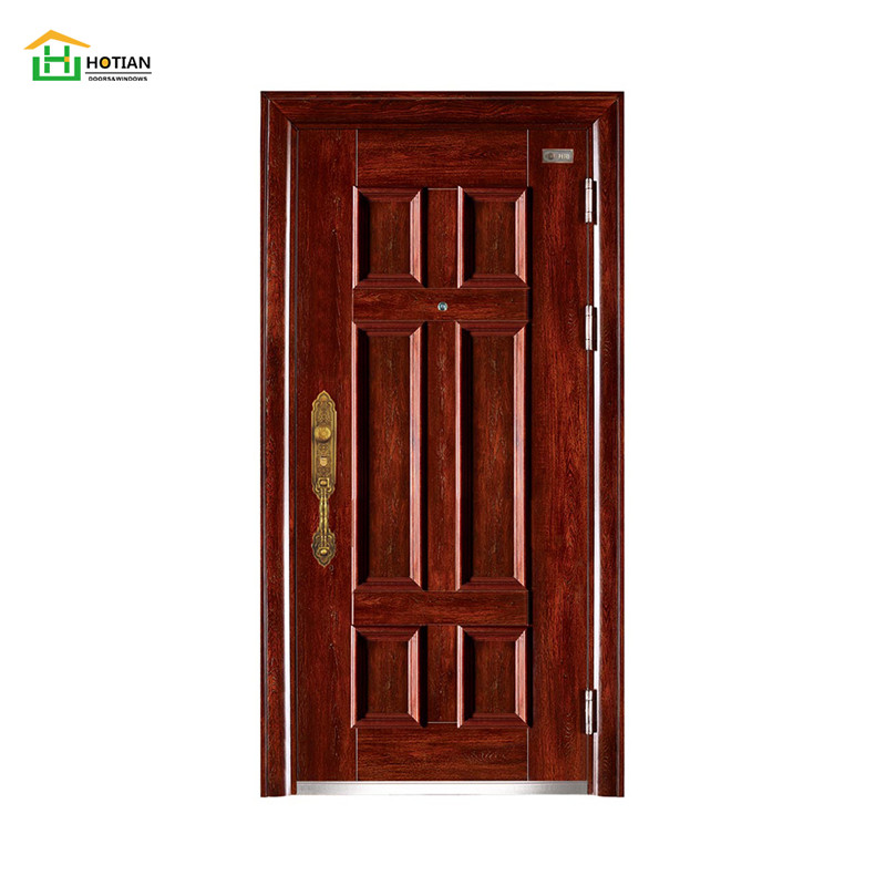 Security Steel Door New Design Home Entrance Main Door High Quality Steel Safty Door