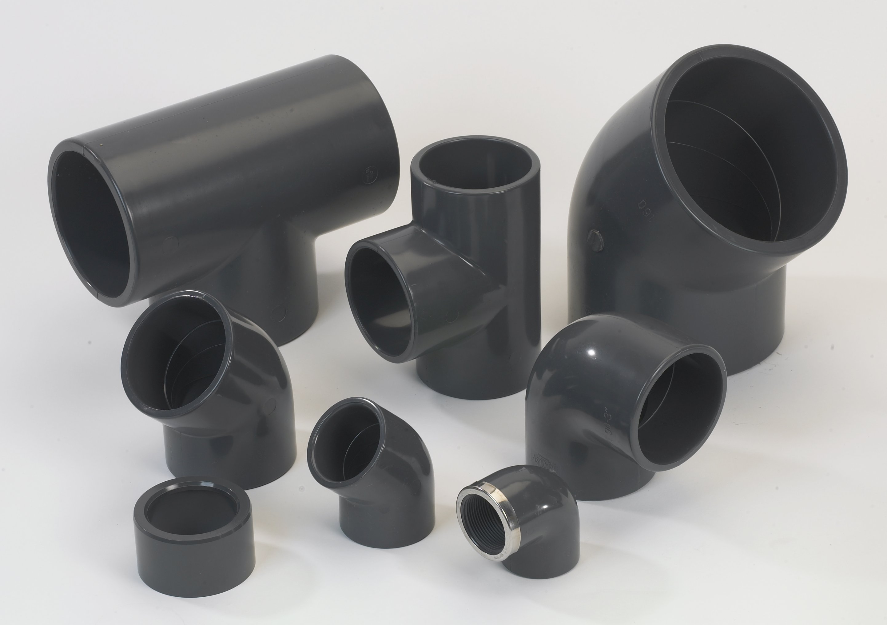 HDPE plastic pipe fittings