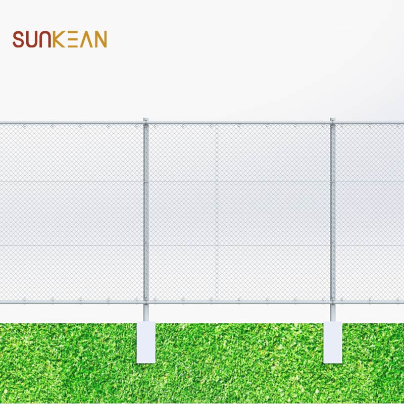 Diamond netting fence 1.2m 1.5m 1.8m hot dip galvanized chain link fence