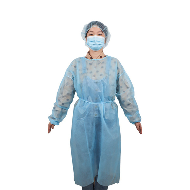 Disposable Non Woven Isolation Gown