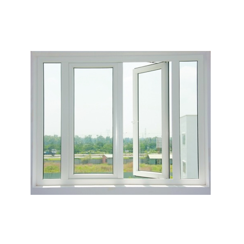 Hot Sale Swing Double Glass Pvc Windows Pvc