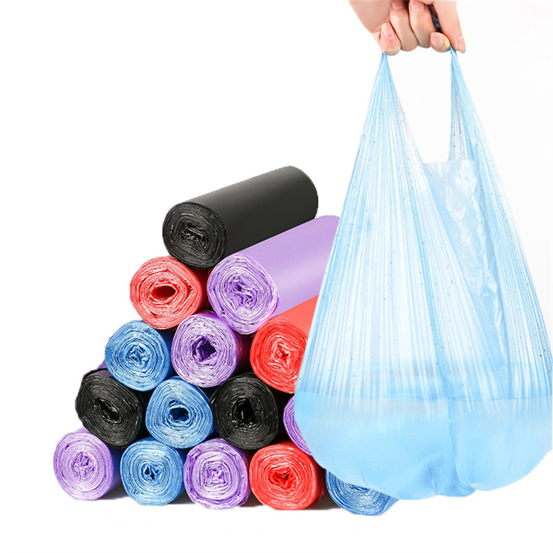 Disposable Plastic T-Shirt Garbage Bag