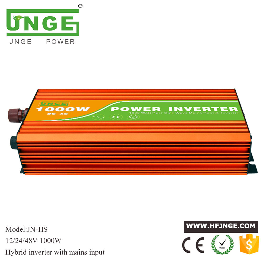 Peak power 2000w/ 1000W dc 12V/24V to ac 110V/220V Pure Sine Wave Inverter