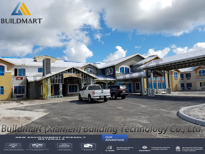 Modern Prifabricated Light Gauge Steel Frame Metal Houses