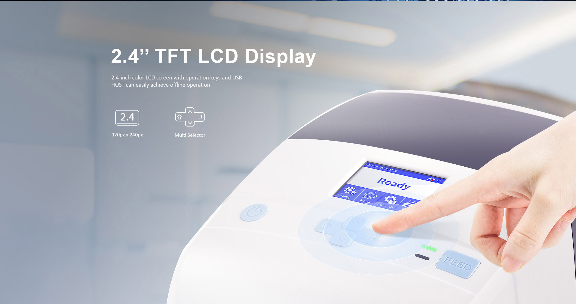direct thermal barcode label printer