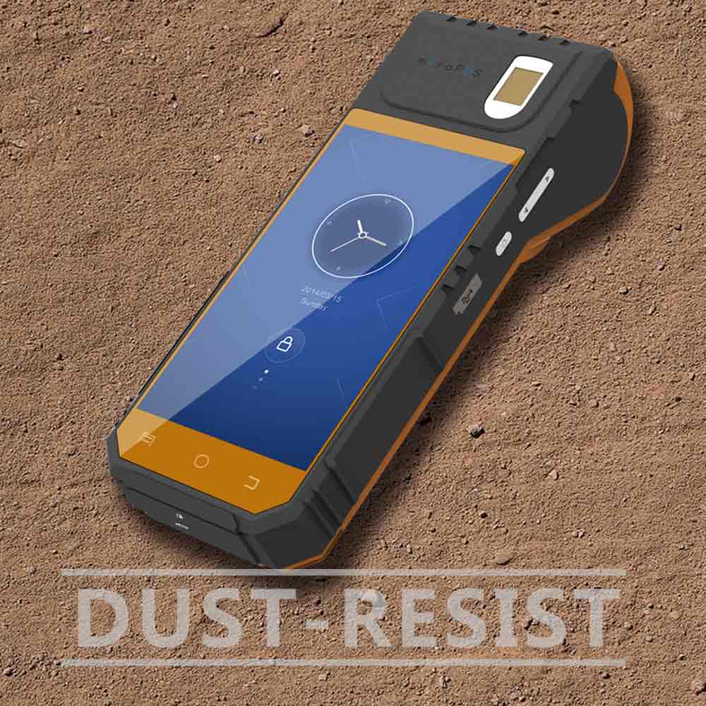 4G fingerprint scanner with printer 4G fingerprint scanner with printer