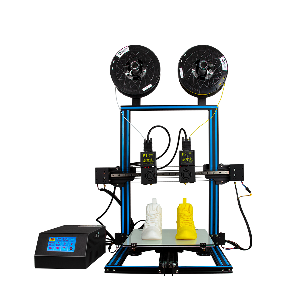 EOL Tenlog TL-D3S Dual Nozzle 3D Printer Building Volume 300*mm*300mm*400mm