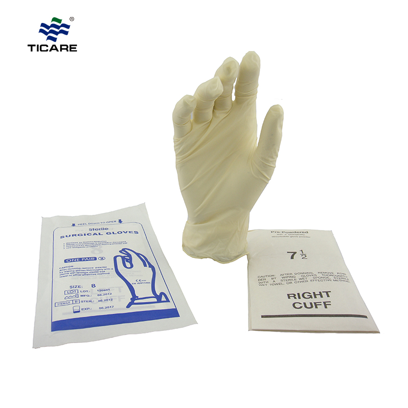Medical Sterile Disposable Latex Surgical Gloves
