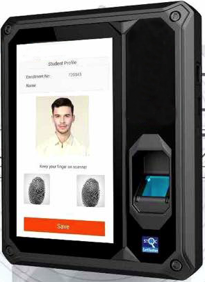 AADHAAR STQC Certified 7inches 3G Android Biometric Fingerprint Time Attendance Machine