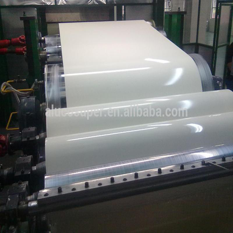 5052H32/H34, 6061T4/T6 prepainted aluminum coil used as decorative board of vehicles