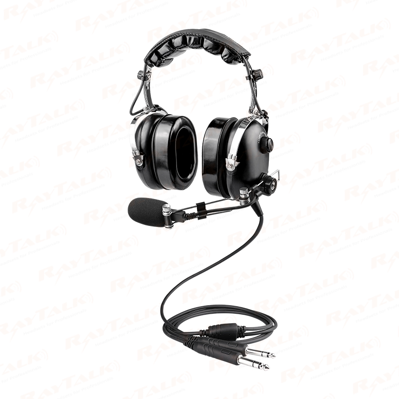 PH-100 Fixed wing ga plug PNR noise-reduction aviation headset for student pilot