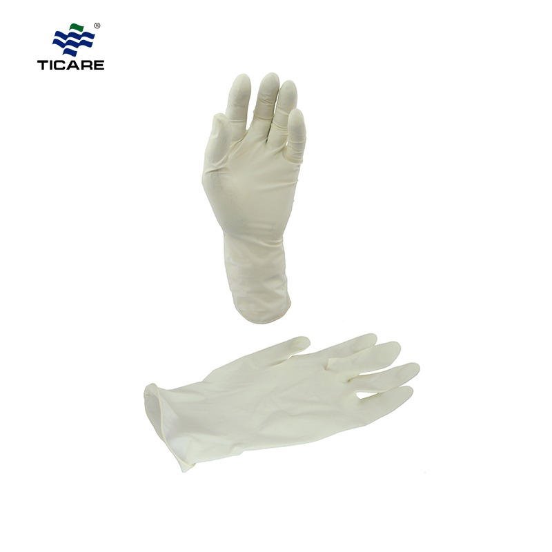 Disposable Powdered Medical Sterile Latex Exam Gloves
