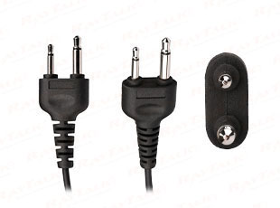Icom 2 pin radio connector