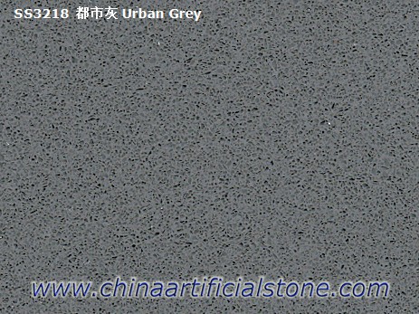 Concrete Grey Pure Grey Quartz Stone Slabs