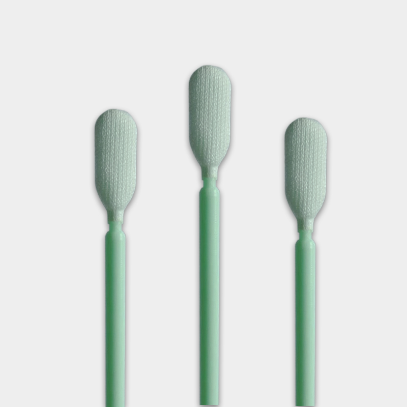 Disposable Long PP Handle Clean Room Polyester Swabs