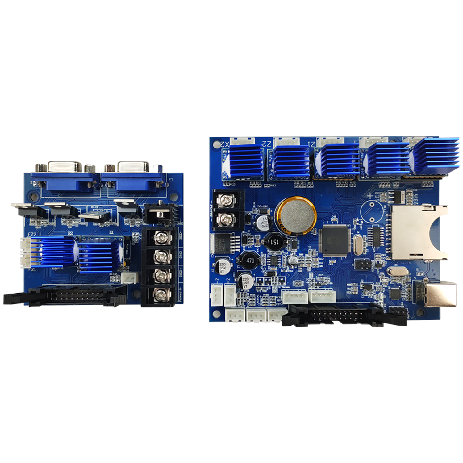Tenlog DMP 7-axis Motherboard (Version 2) Support A4988 and TMC2208 Driver & Touch Screen