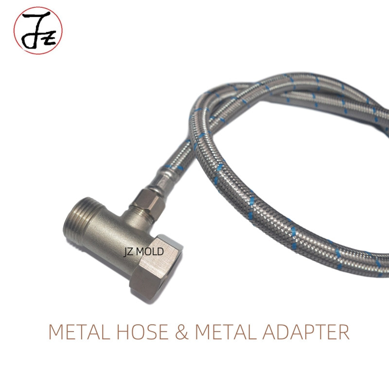 Toilet Bidet Attachment Metal Hose