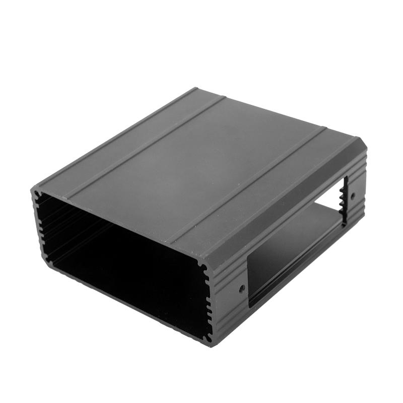 Black anodized aluminum extrusion parts