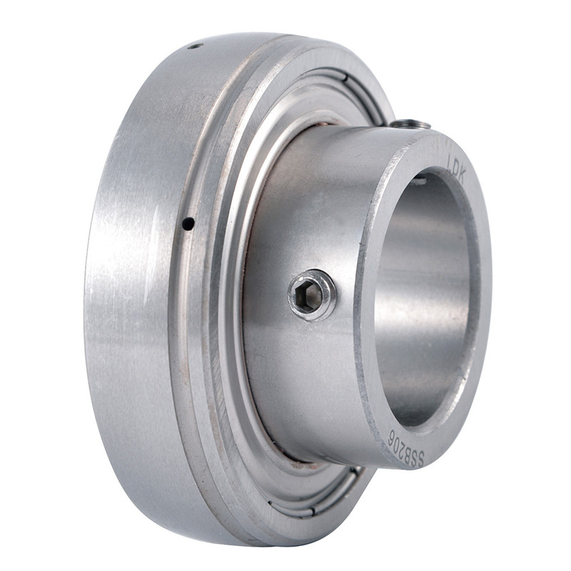 Stainless Steel Bearing Inserts With Setscrew Locking SSB2