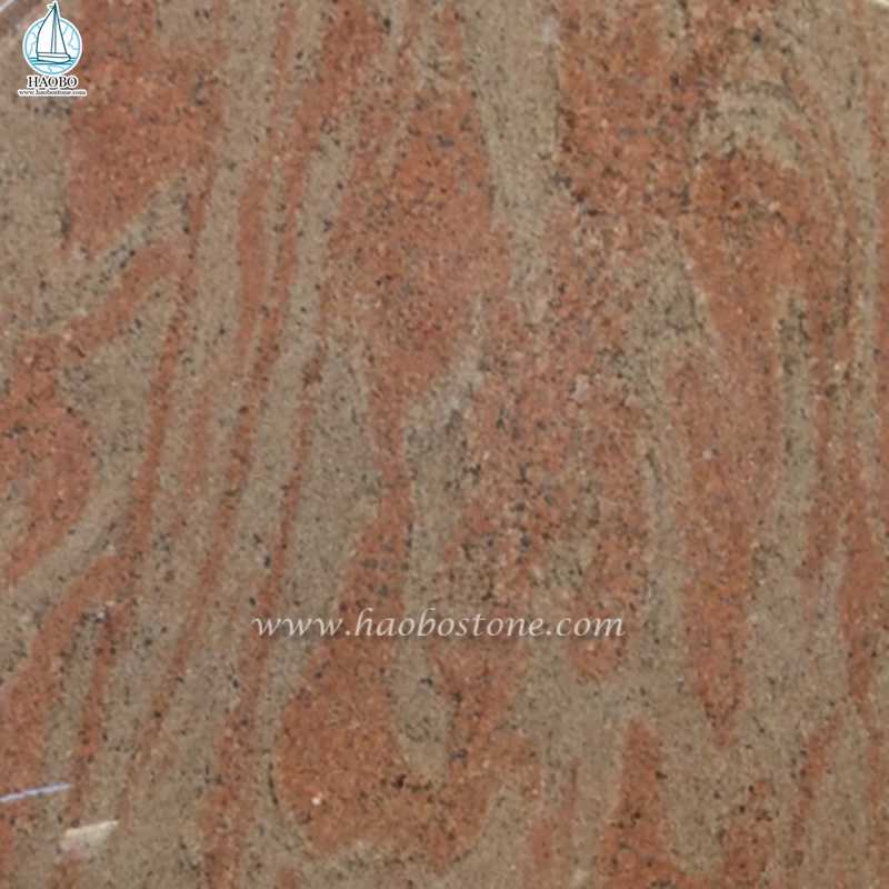 Raw Silk Natural Granite Gravestone for Cremation