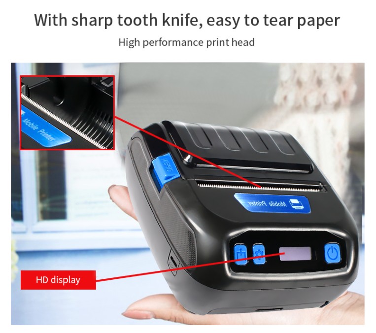 portable label thermal printer