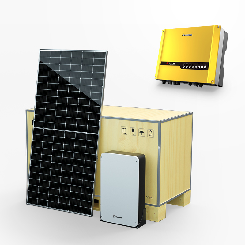 Residential Hybrid Full Solar Photovoltaic Panel Energy System