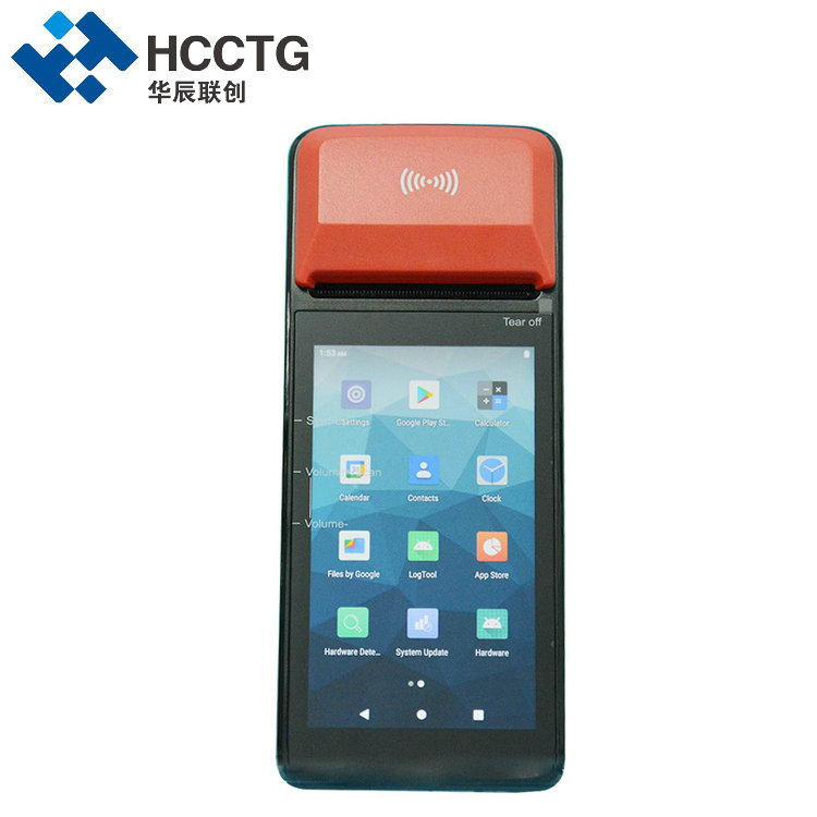Mifare Card NFC ISO14443 Android 11 Smart POS Terminal With Thermal Printer R330P