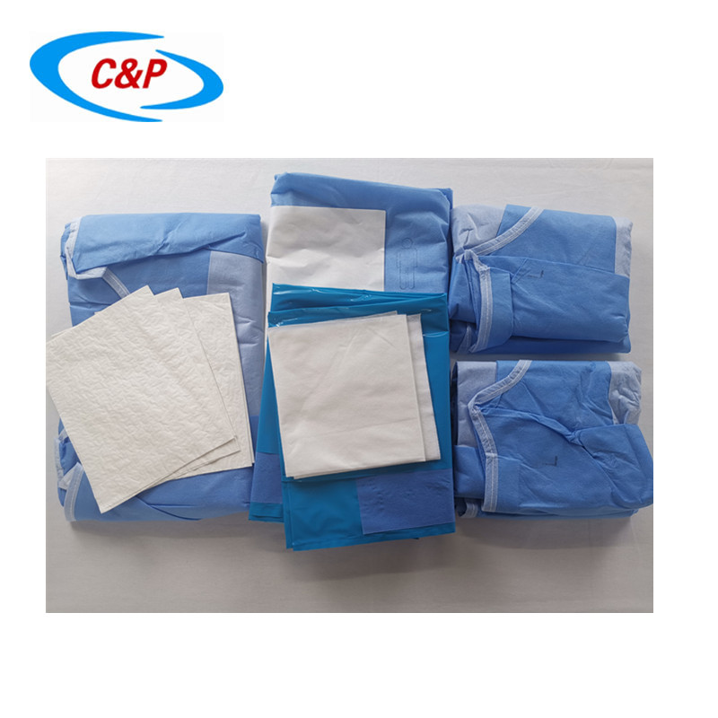 Hospital Use Nonwoven Sterile C-Section Drape Pack Manufacturer