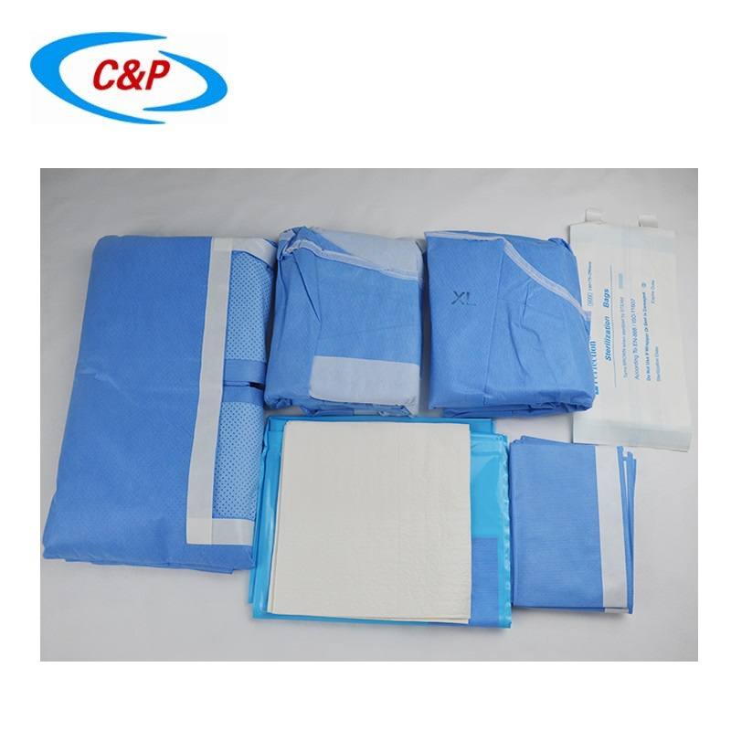 Hospital Medical Use Disposable Abdominal Surgical Drape Pack