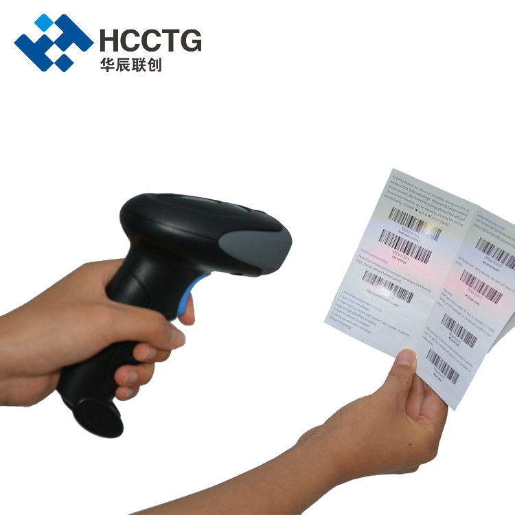 2.4G HZ Wireless 2D Barcode Scanner Rugged Android Barcode Scanner Perfect For Warehouse
