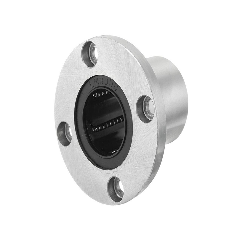30mm Round Flange Linear Motion Bushing Ball Bearing LMF30UU 3D Printer Linear Rod Part
