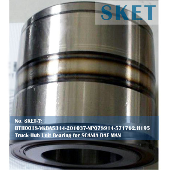 BTH0018-VKBA5314-201037-NP078914-571762.H195 Truck Hub Unit Bearing for SCANIA DAF MAN