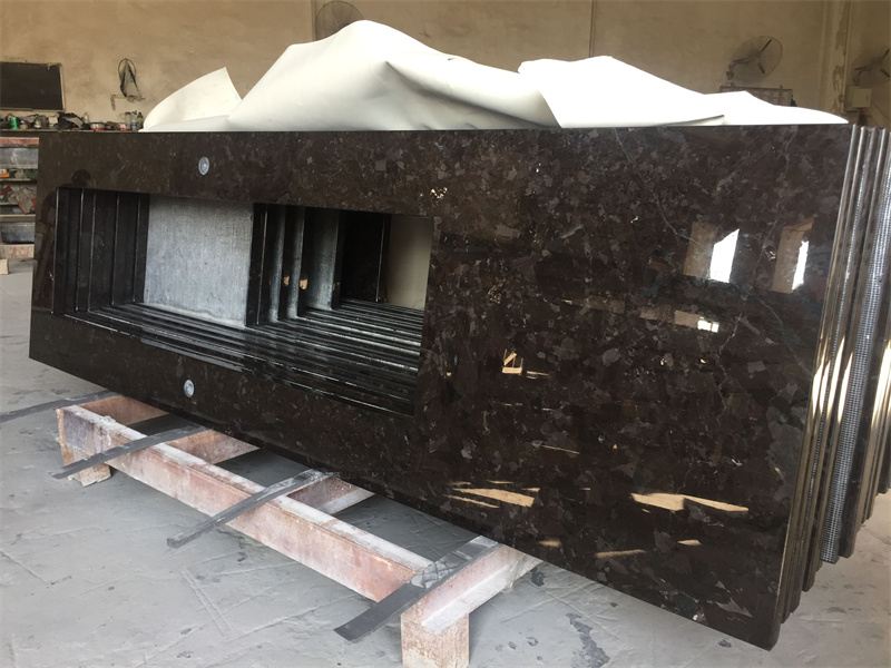 Antique Brown Granite Kitchen Tops Countertop