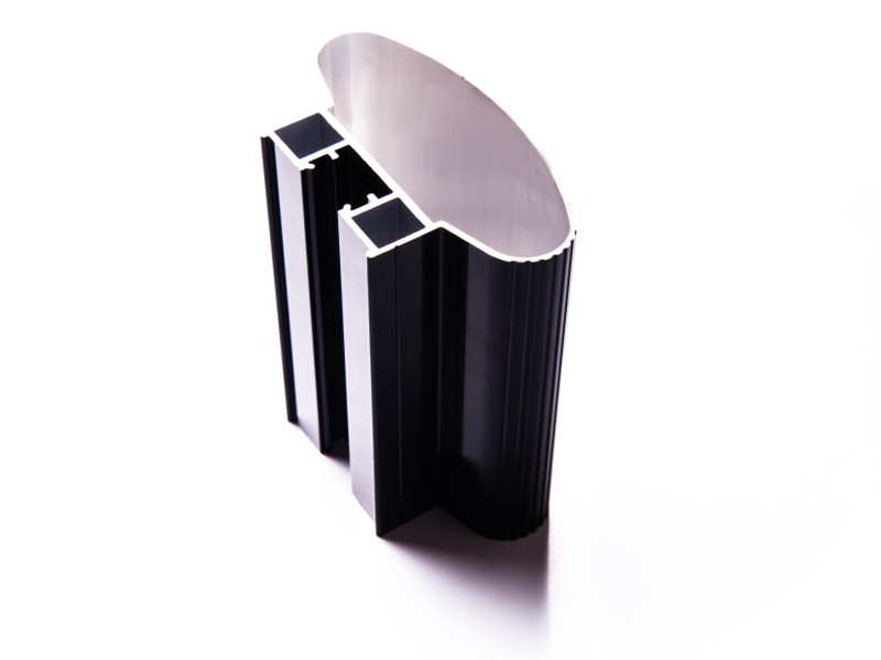 Black Anodizing Aluminum Extrusions Profiles Color Anodised