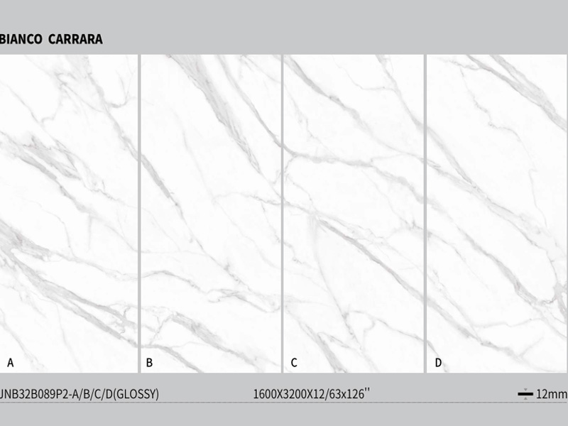 Bianco Carrara Engineered Sintered Stone Worktop