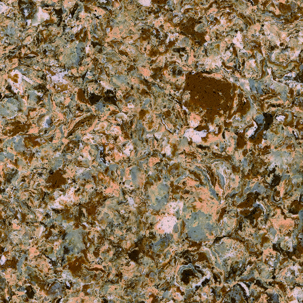 RSC6306 colorful gold quartz stone