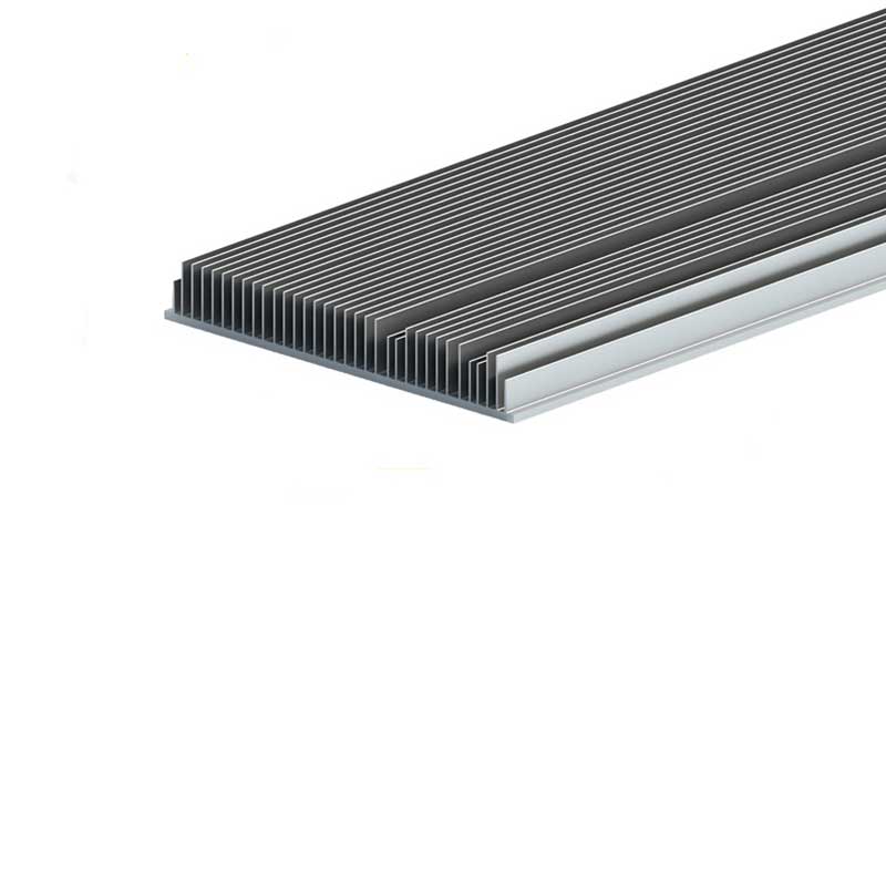Aluminum extrusion profile for radiator