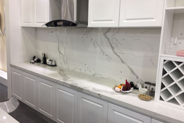 Kitchen cooking top quartz table Kitchen cooking top quartz table