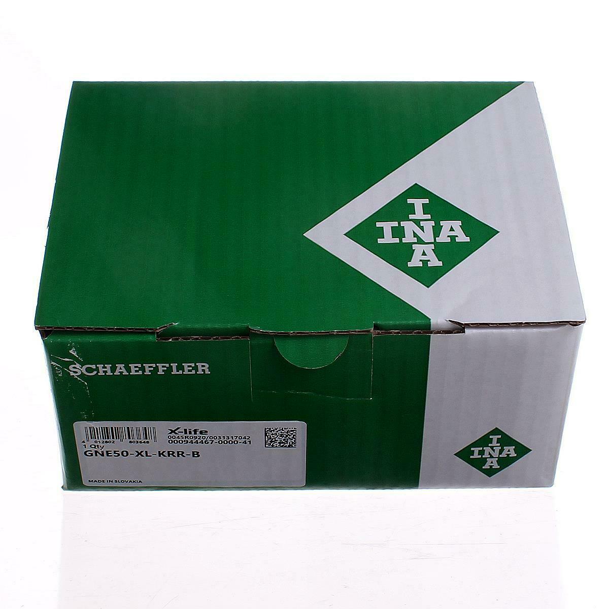 INA Radial Insert Ball Bearings GNE50-KRR-B