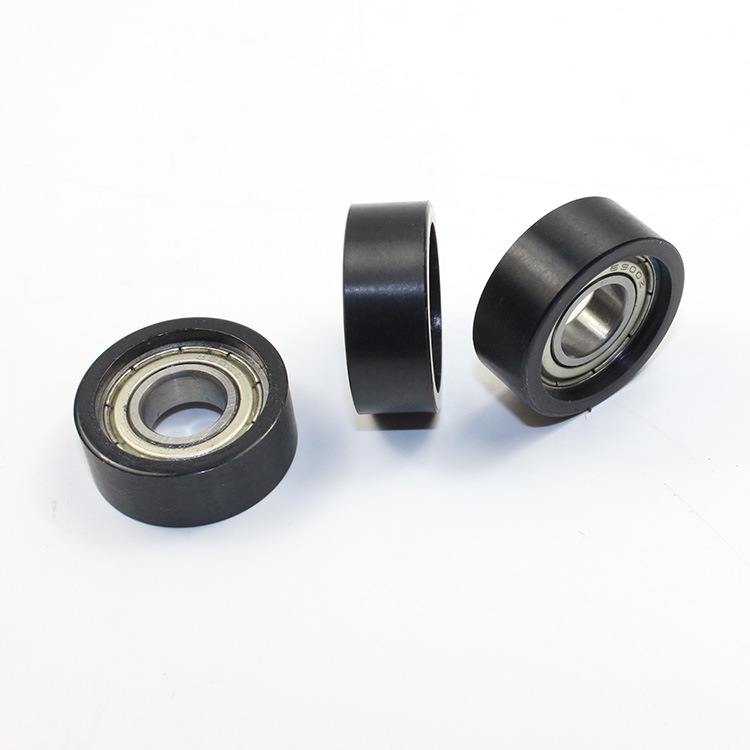 6900 Customized Plastic Pulley Wheels With Bearings 10*26*10mm